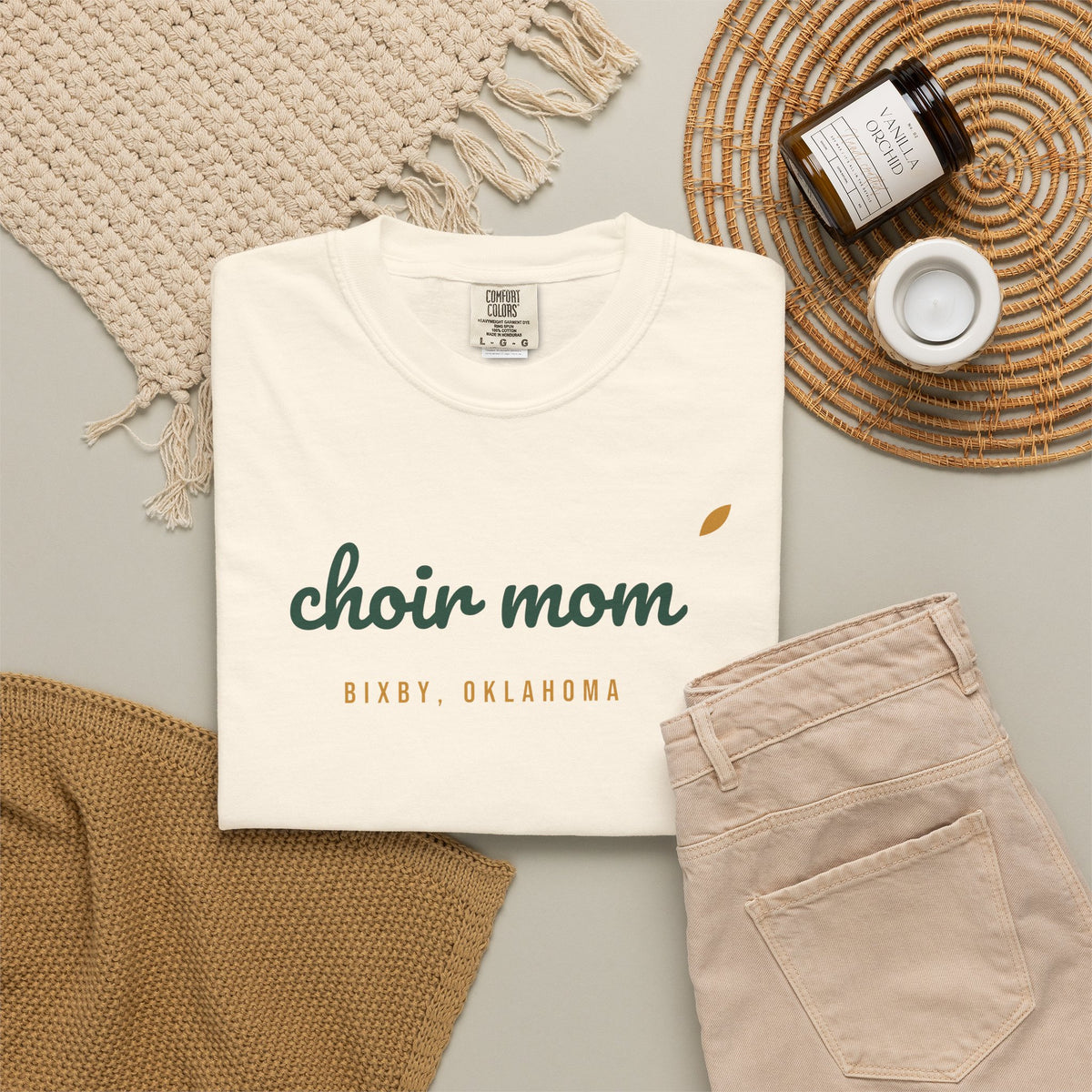 Choir Mom Script Tee | Bixby