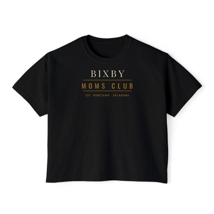 Bixby Moms Club Boxy Comfort Colors Tee