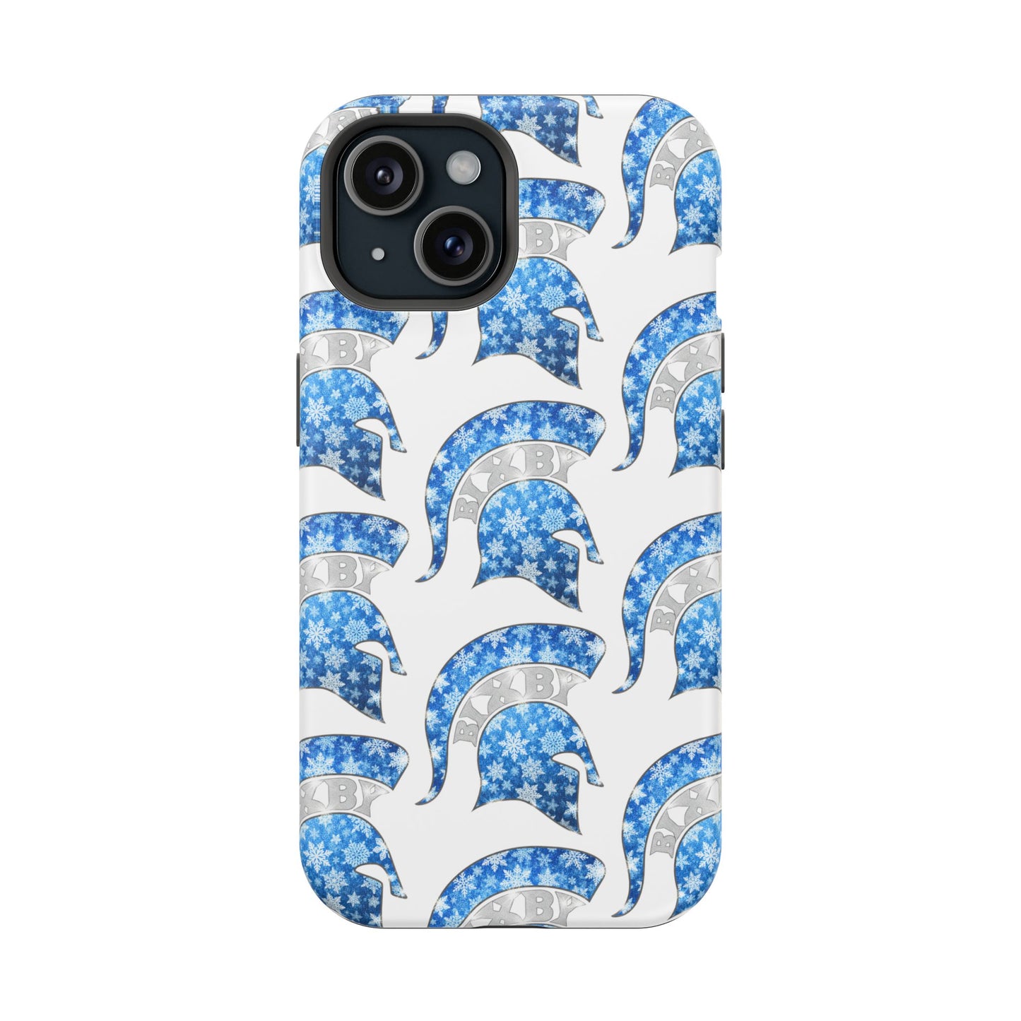 Bixby Spartan Winterfrost Logo Impact Resistant iPhone Case