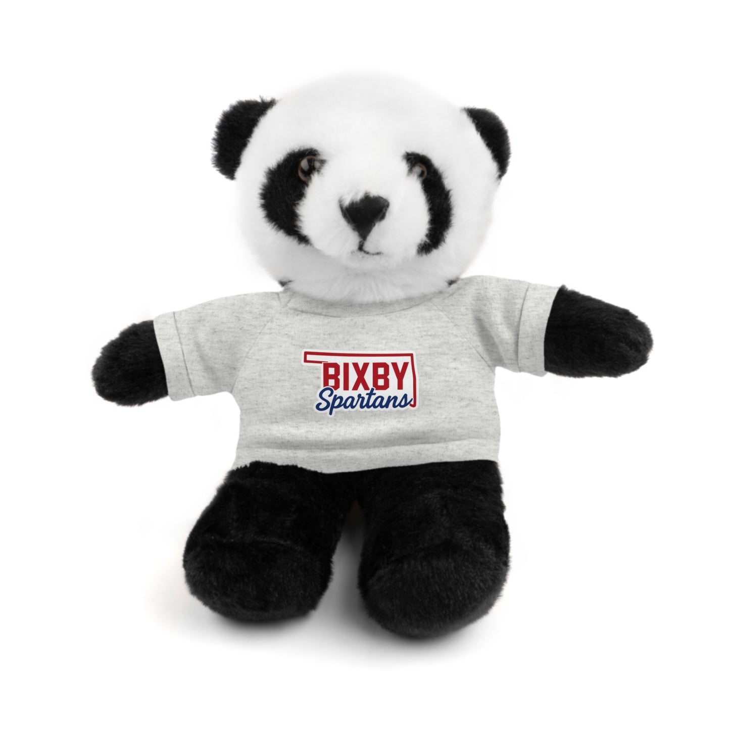 Bixby Oklahoma Spartan Stuffed Animal Logo