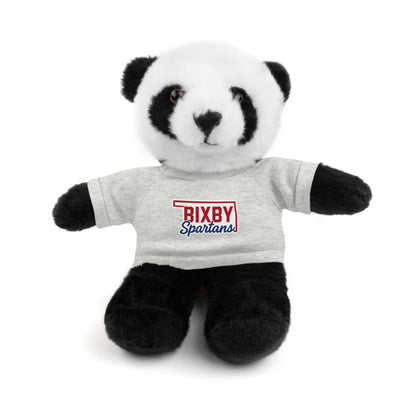 Bixby Oklahoma Spartan Stuffed Animal Logo
