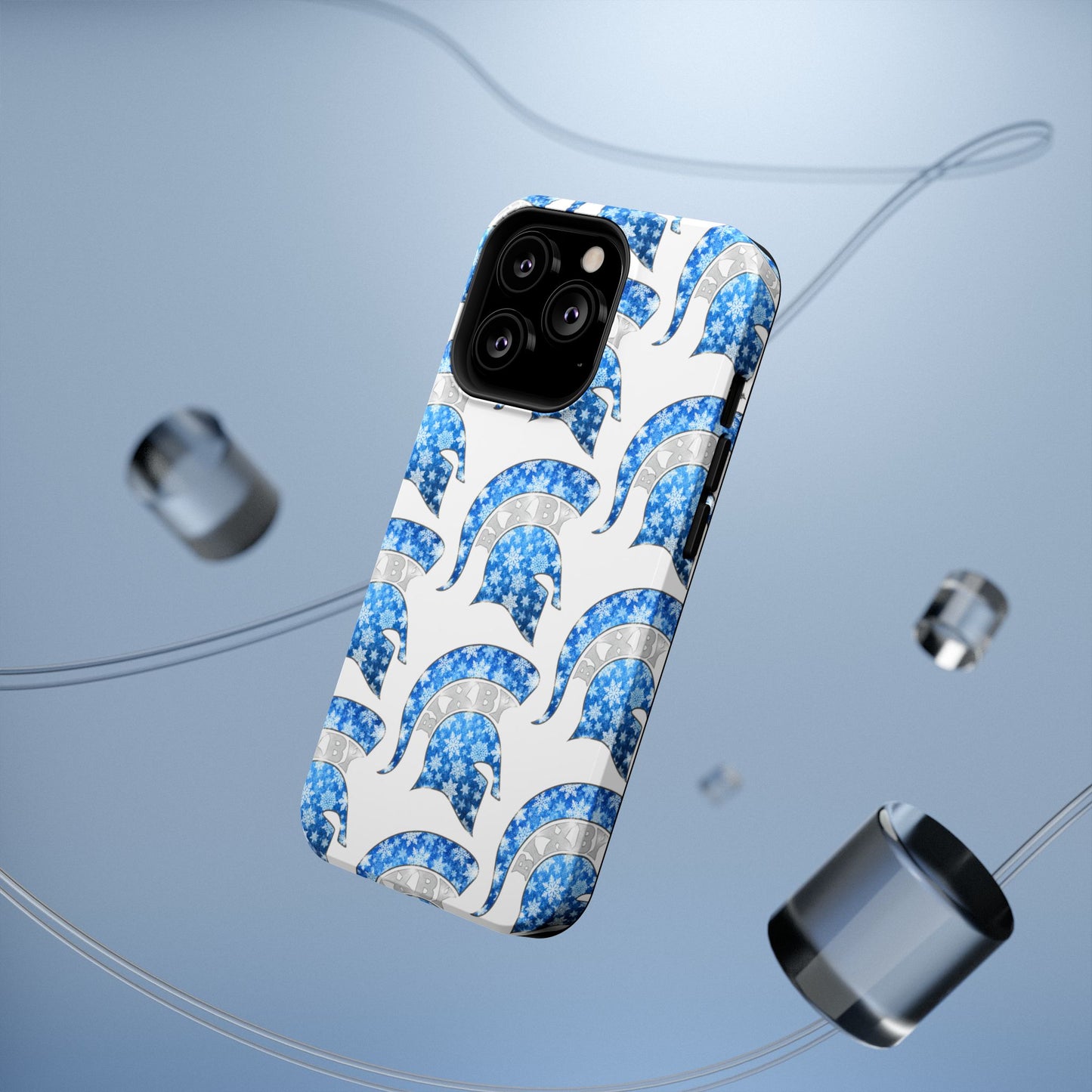 Bixby Spartan Winterfrost Logo Impact Resistant iPhone Case