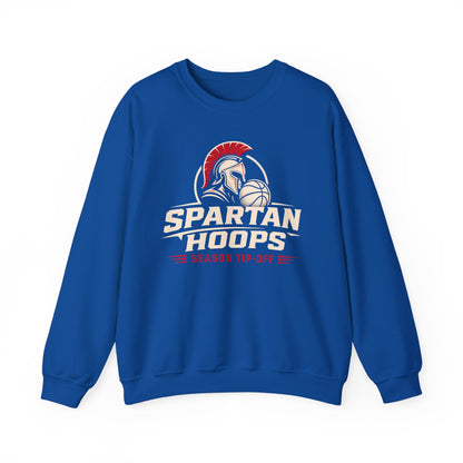 Bixby Spartans Hoops - Season Tip-Off Basketball Pullover Sweatshirt