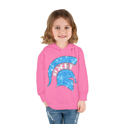 Bixby Spartans Blue Bling Toddler Rabbit Skins Sweatshirt