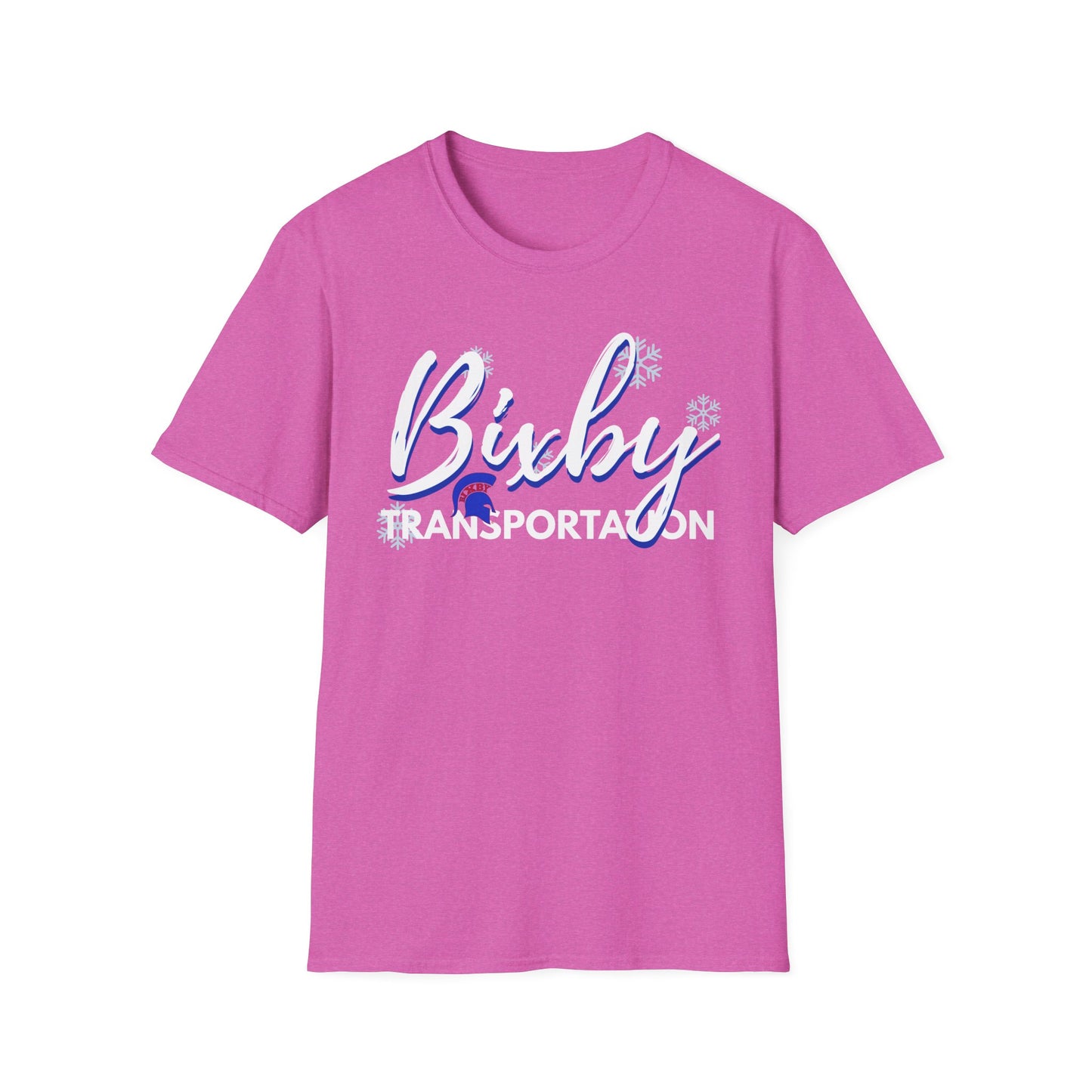 Bixby Spartan Transportation Snow Day Softstyle Tee