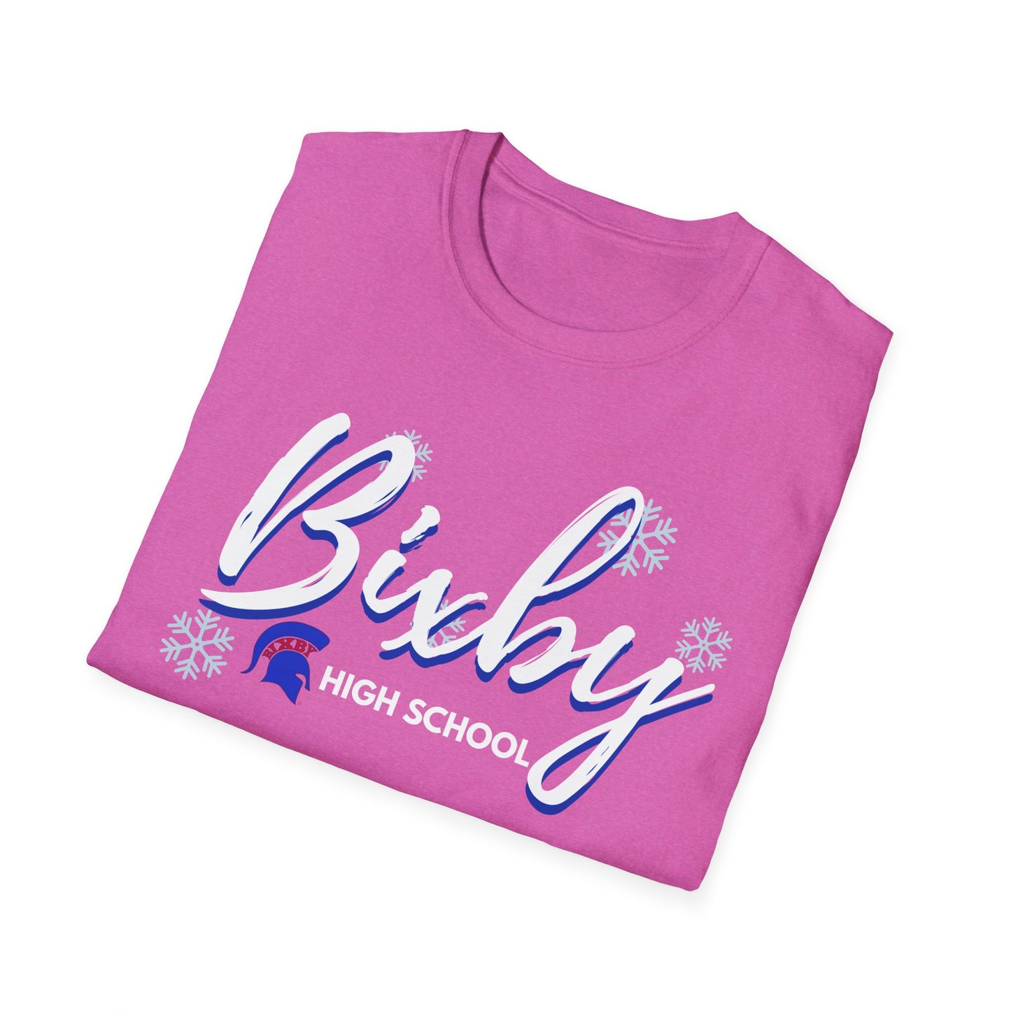 Bixby Spartan High School Snow Day Softstyle Tee