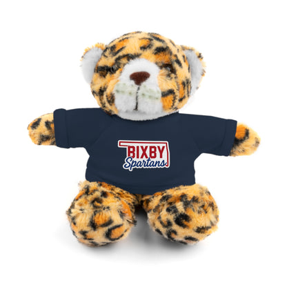 Bixby Oklahoma Spartan Stuffed Animal Logo