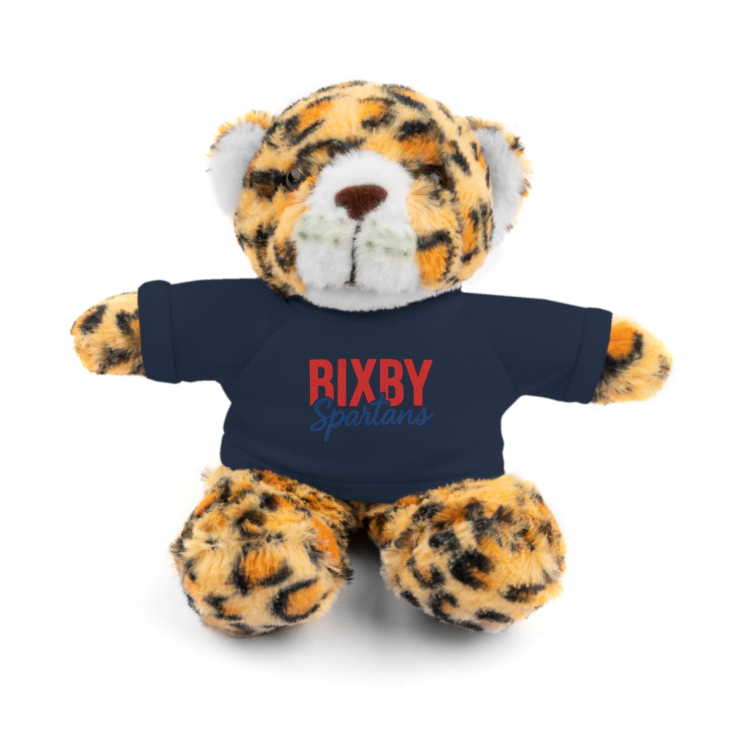 Bixby Spartans Stuffed Animal Logo