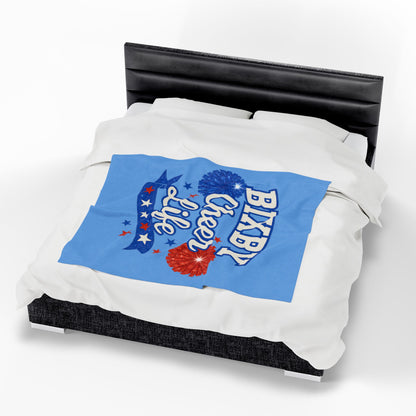 Bixby Cheer Life Velveteen Plush Blanket