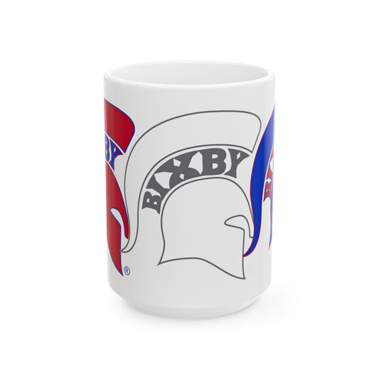 Spartan Red White & Blue Coffee Mug
