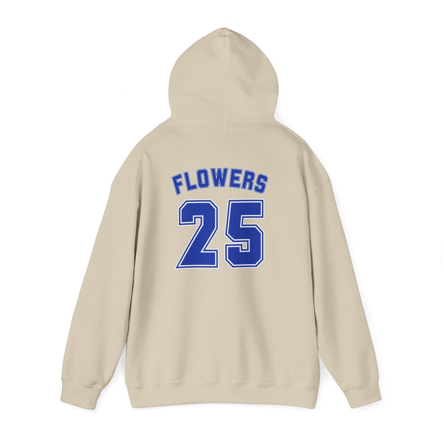 Bixby Spartans Basketball Gildan Hoodie with Back Player Print