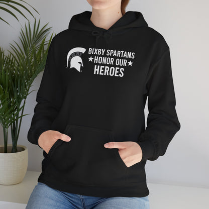 Spartans Honor Our Heroes Gildan Hoodie