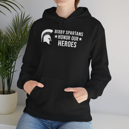 Spartans Honor Our Heroes Gildan Hoodie