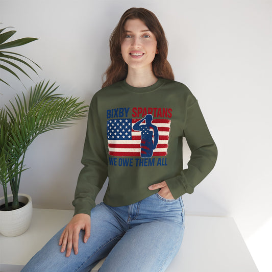 Bixby We Owe Them All Gildan Sweatshirt