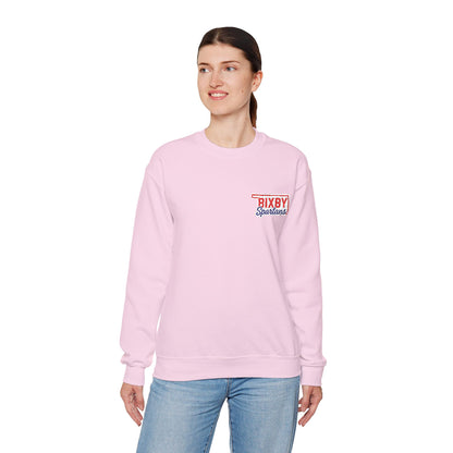 Bixby OK Spartans Embroidered Gildan Sweatshirt