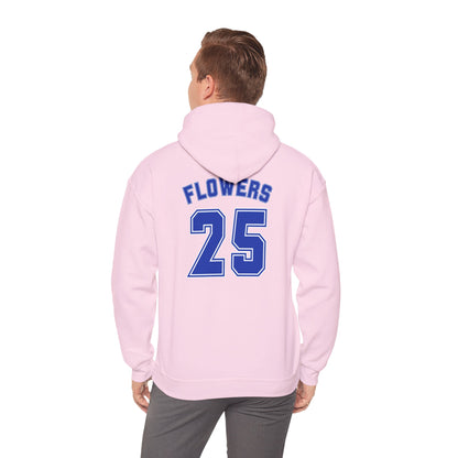 Bixby Spartans Basketball Gildan Hoodie with Back Player Print