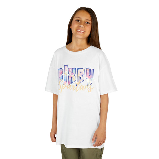 Bixby Spartans Retro Floral School Spirit