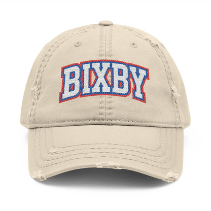 Bixby Embroidered Vintage Distressed Ballcap