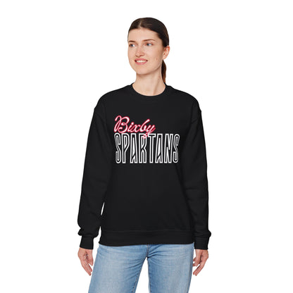 Bixby Spartans Cursive Gildan Sweatshirt