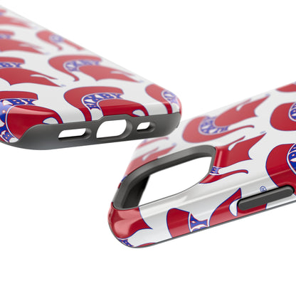 Bixby Spartan Red Logo Impact Resistant iPhone Case