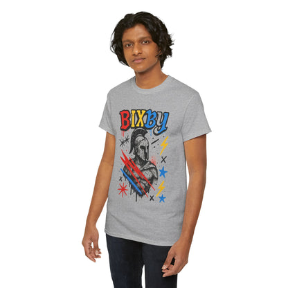 Bixby Spartan Graffiti Chaos Gildan Tee