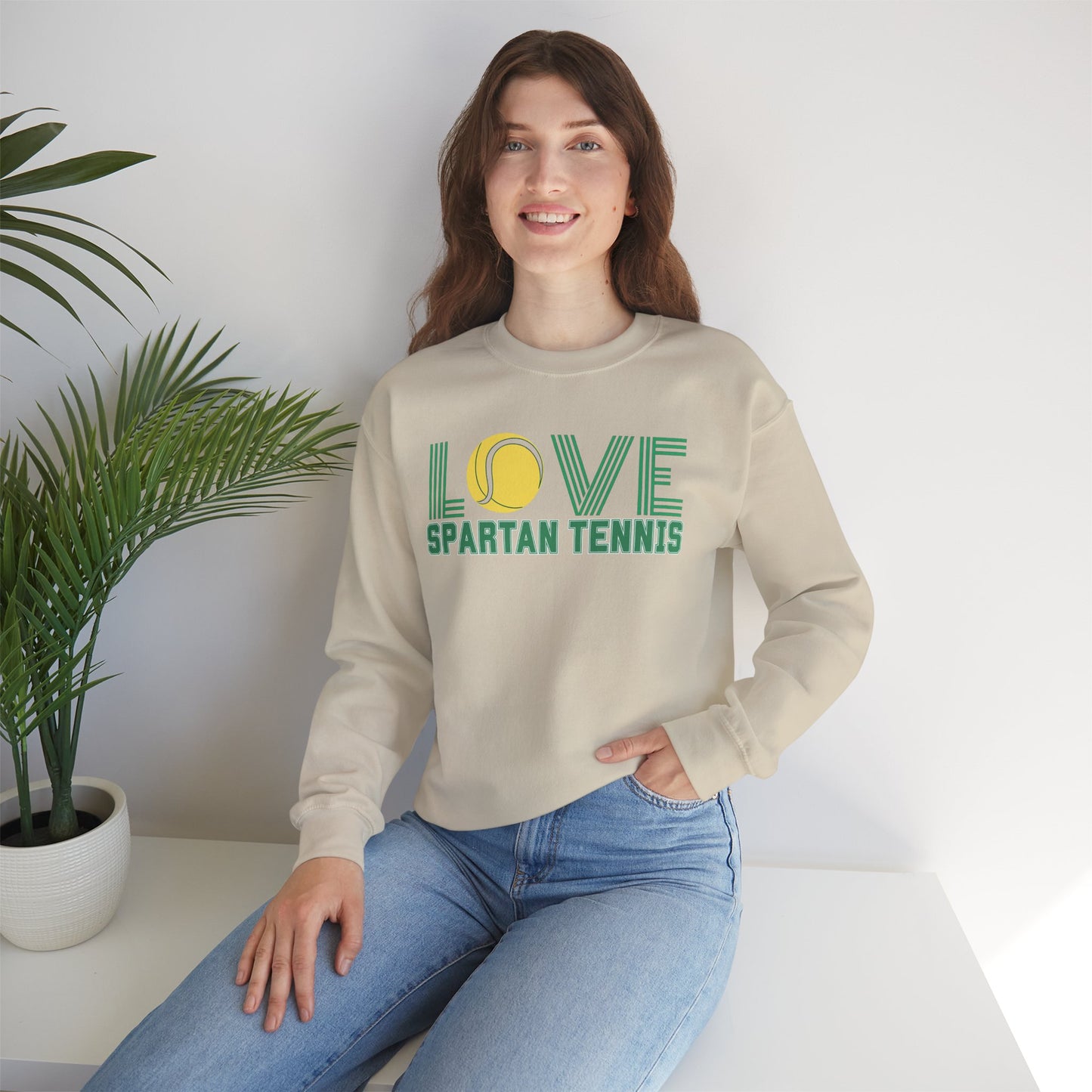 Bixby Spartan Tennis Gildan Sweatshirt