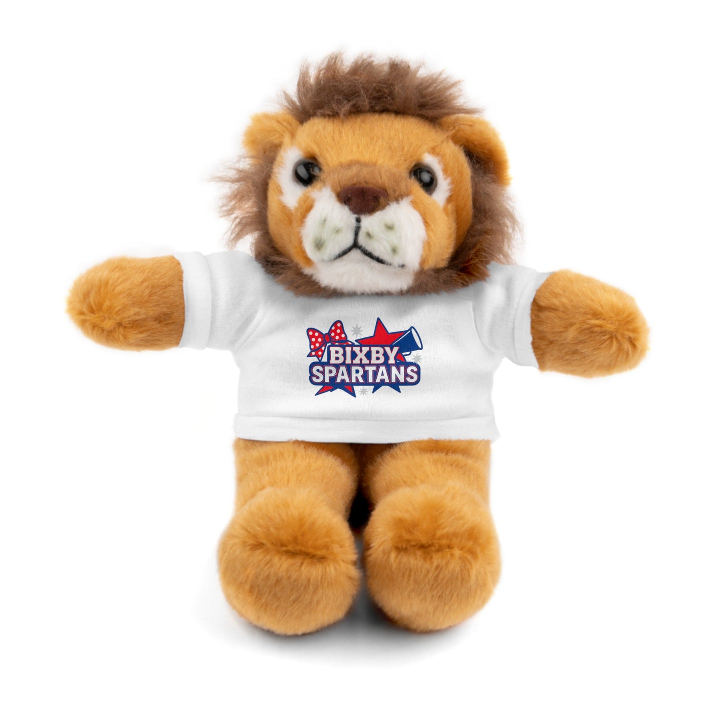 Spartan Cheer Stuffed Animal Logo