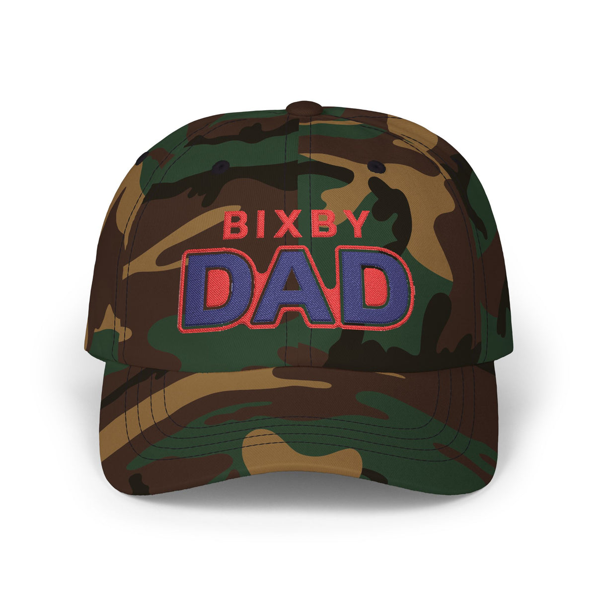 Bixby Dad Embroidered Baseball Cap — Classic Father’s Day Hat