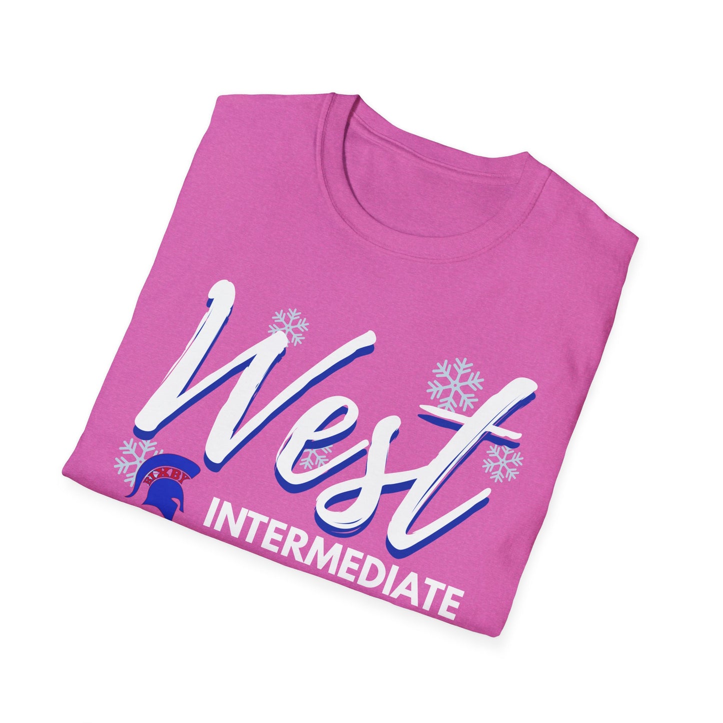 Bixby Spartan West Intermediate Snow Day Softstyle Tee