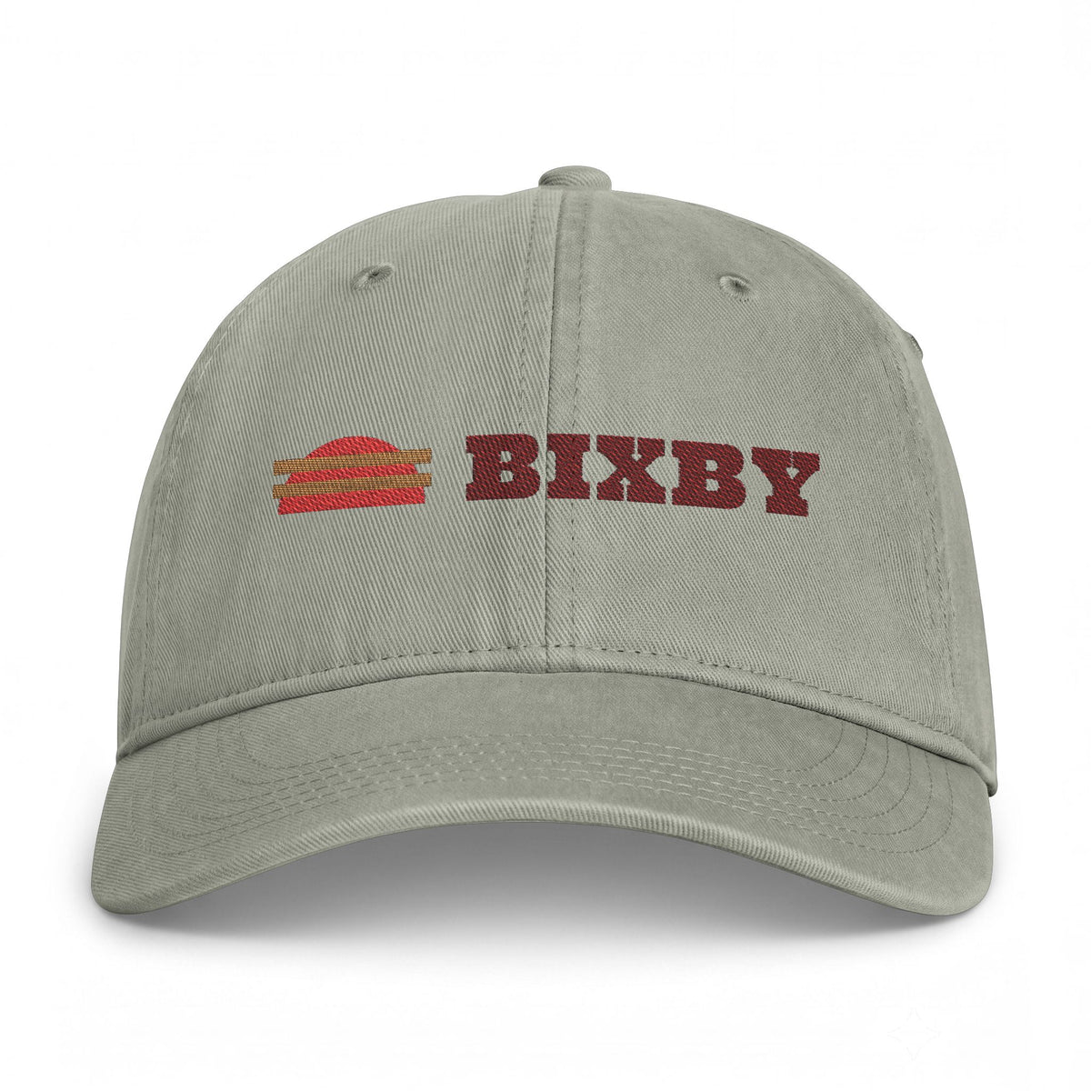 Bixby Retro Sunset Comfort Colors Washed Dad Cap