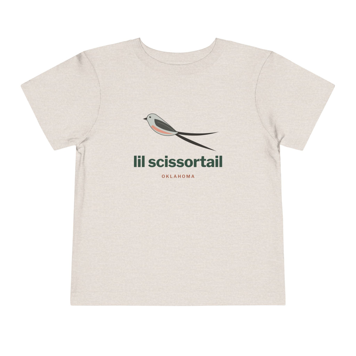 lil scissortail Oklahoma Toddler Tee