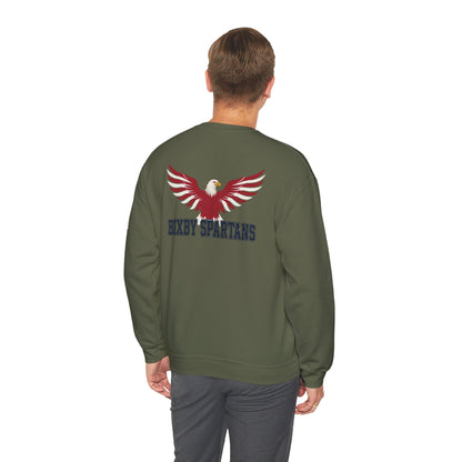 Bixby Spartan Patriotic Eagle with Spartan Logo and Sleeve Print