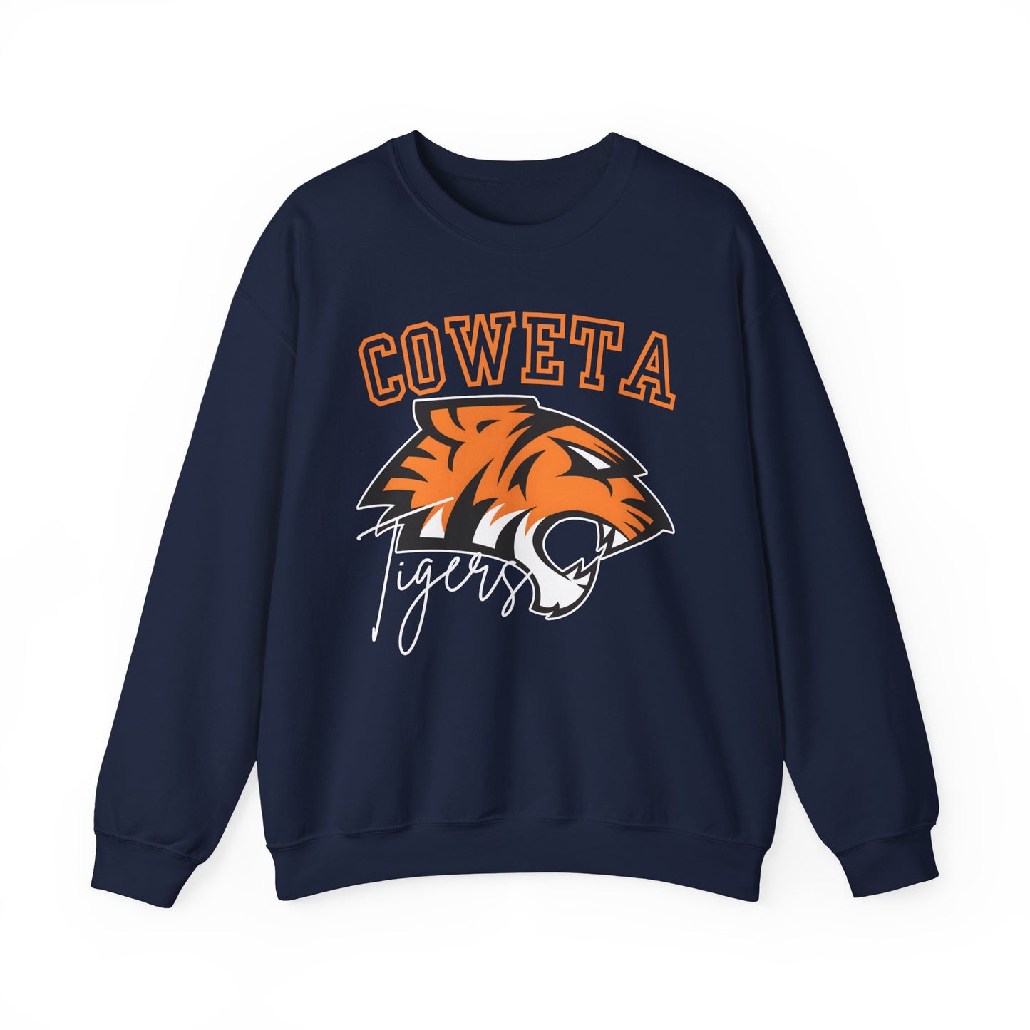 Coweta Tigers Crewneck Gildan Sweatshirt