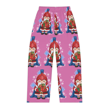 Spartan Santa Women's Pink Pajama Bottoms