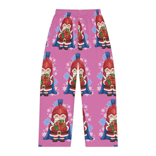 Spartan Santa Women's Pink Pajama Bottoms