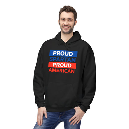 Proud Spartan Proud American Gildan Hoodie