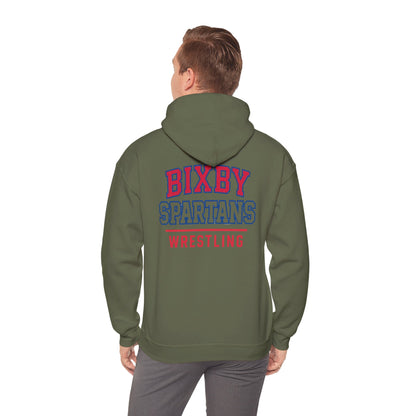 Bixby Spartan Wrestling Gildan Hoodie