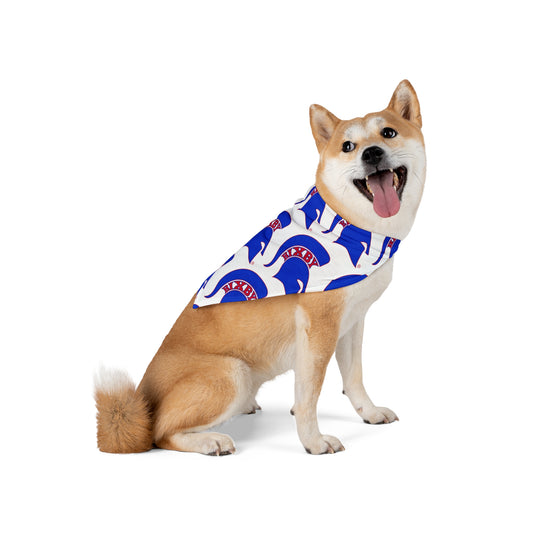 Spartan Blue Logo Pet Bandana