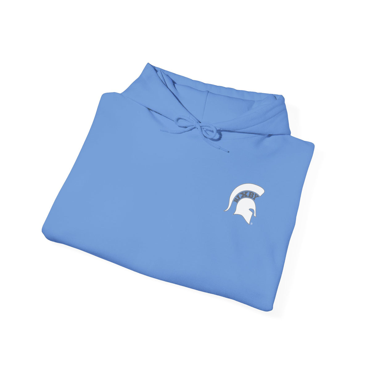 Bixby Spartans OK White Spartan Logo Hoodie