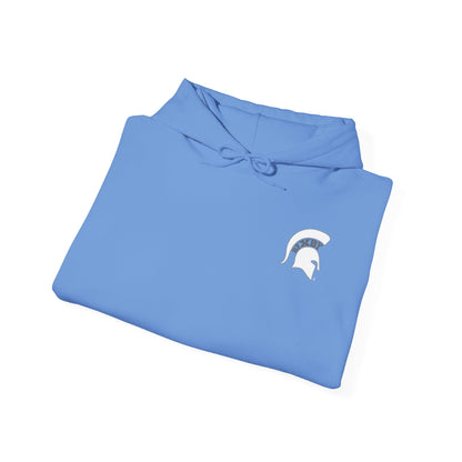 Bixby Spartans OK White Spartan Logo Hoodie