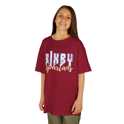 Bixby Spartans Retro Floral School Spirit