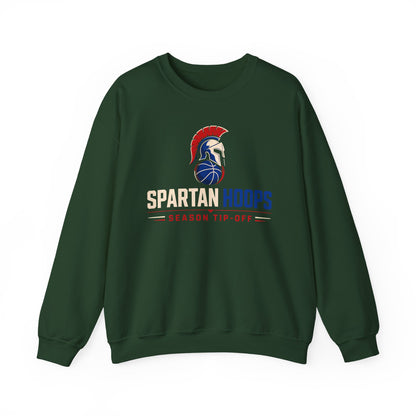 Bixby Spartans Hoops - Season Tip-Off Basketball Pullover Sweatshirt