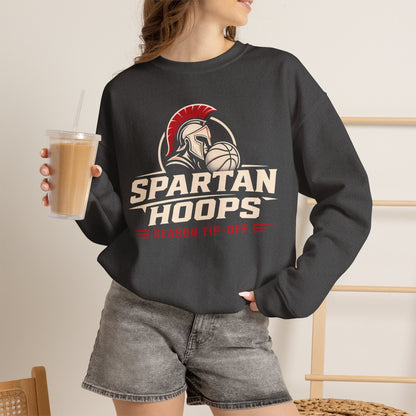 Bixby Spartans Hoops - Season Tip-Off Basketball Pullover Sweatshirt