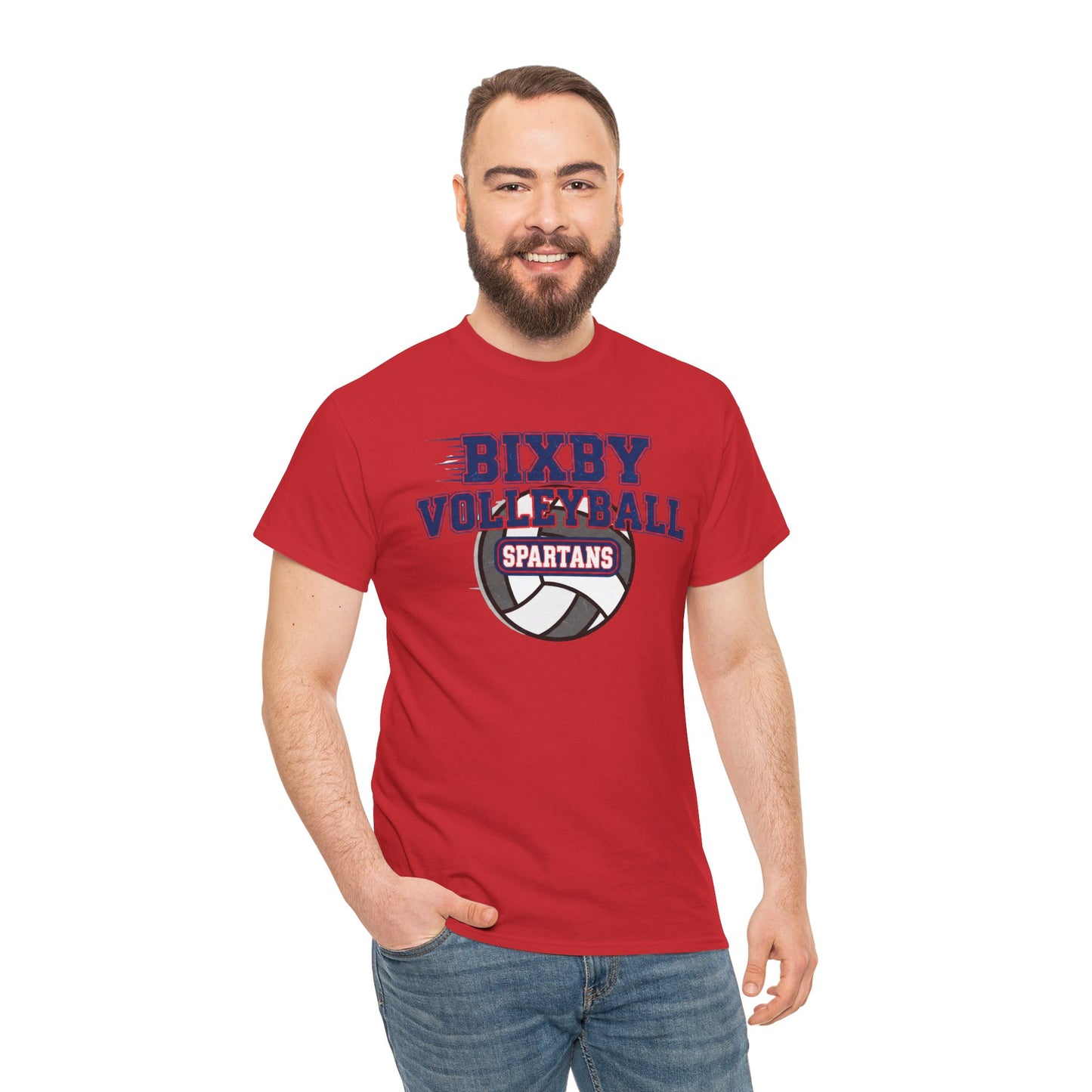 Bixby Spartan Volleyball Tee