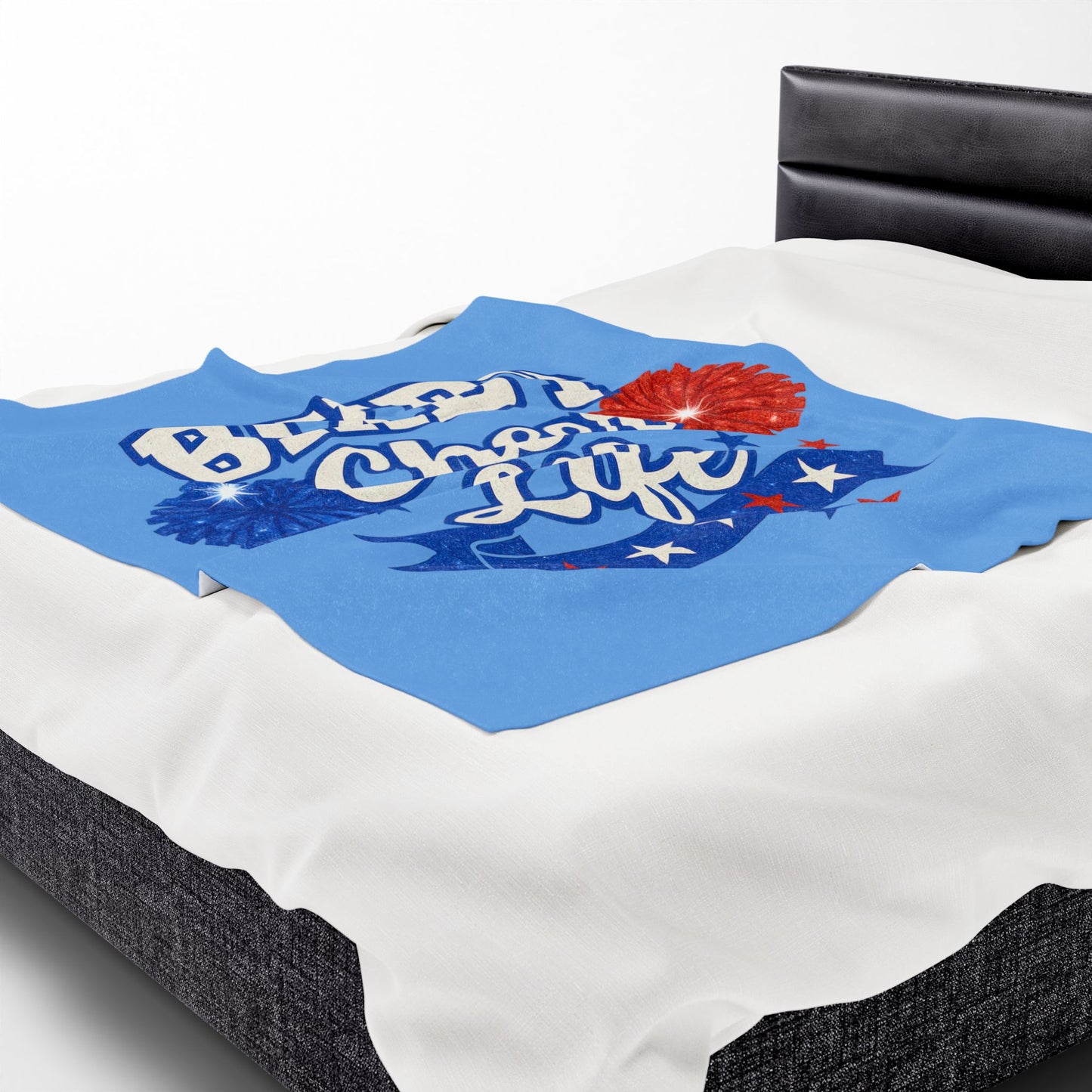 Bixby Cheer Life Velveteen Plush Blanket