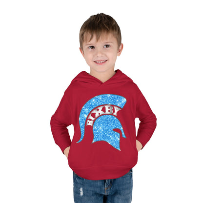Bixby Spartans Blue Bling Toddler Rabbit Skins Sweatshirt