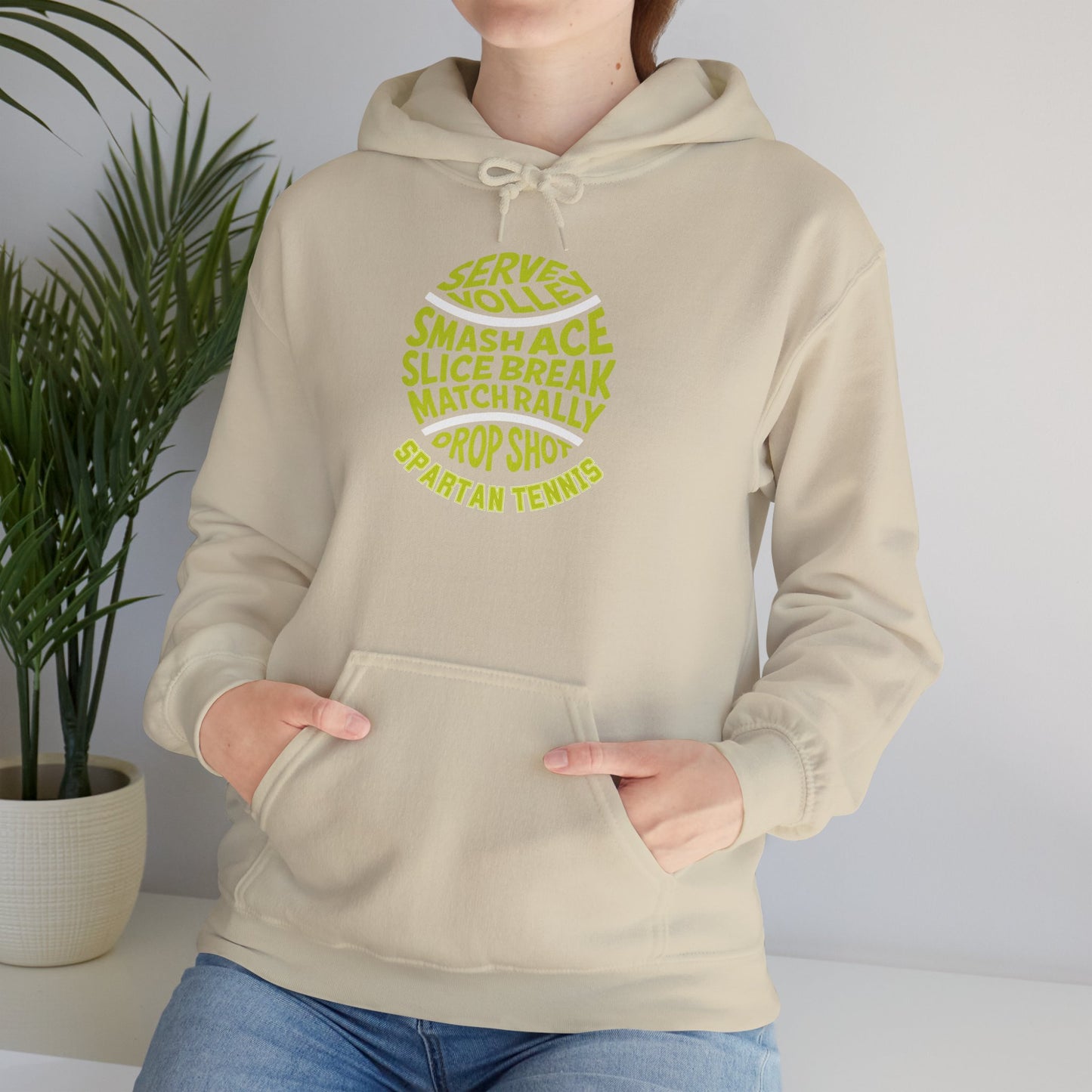 Bixby Spartan Tennis Gildan Hoodie
