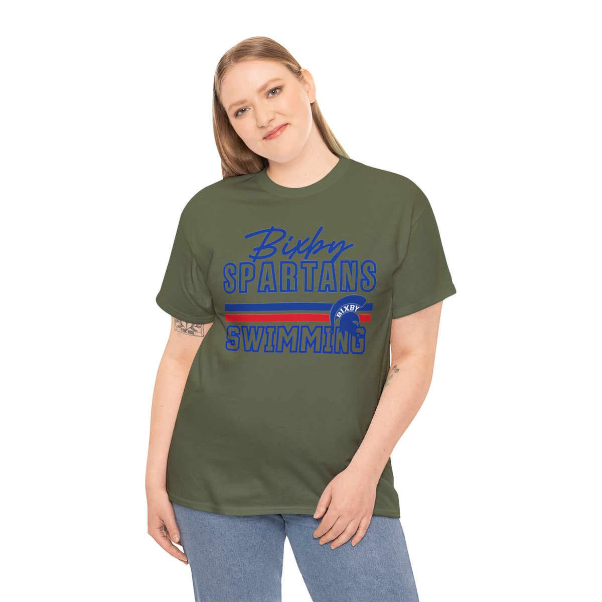 Bixby Spartans Swim Tee