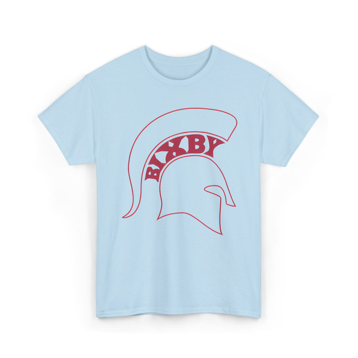 Red Bixby Logo Gildan Tee