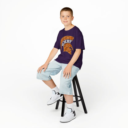 Bixby Spartan Gingerbread Helmet Youth Gildan Tee